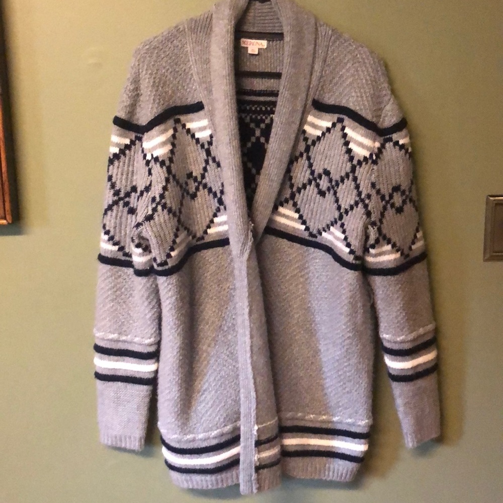 Merona/Chubby cozy. Open front cardigan